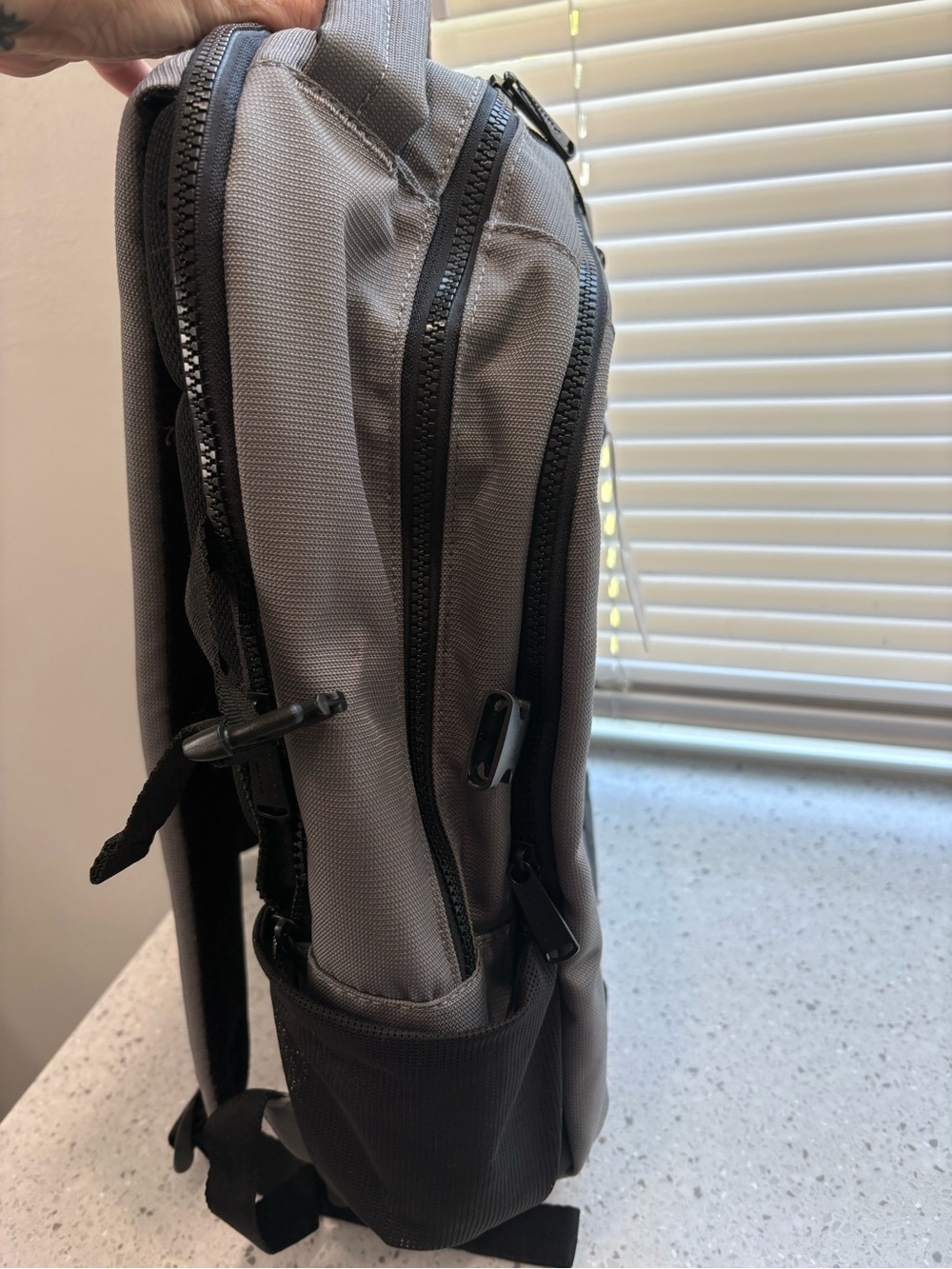 NWT Puma Coated Range Backpack Gray and Black Men's Backpack - Picture 4 of 14